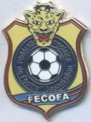 ДР Конго,федерація футболу№6 ЕМАЛЬ/DR Congo football federation enamel pin badge