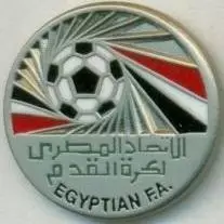 Єгипет, федерація футболу, №1 ЕМАЛЬ / Egypt football federation enamel pin badge