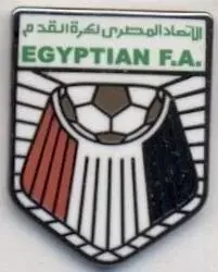 Єгипет, федерація футболу, №3 ЕМАЛЬ / Egypt football federation enamel pin badge