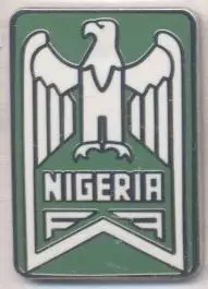Нігерія,федерація футболу,№6 ЕМАЛЬ /Nigeria football federation enamel pin badge