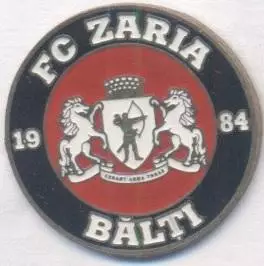 футбол.клуб Заря Белць (Молдова) важмет /Zaria Balti, Moldova football pin badge