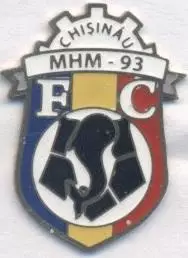 футбол.клуб МХМ-93 (Молдова важмет/FC MHM-93 Chisinau,Moldova football pin badge