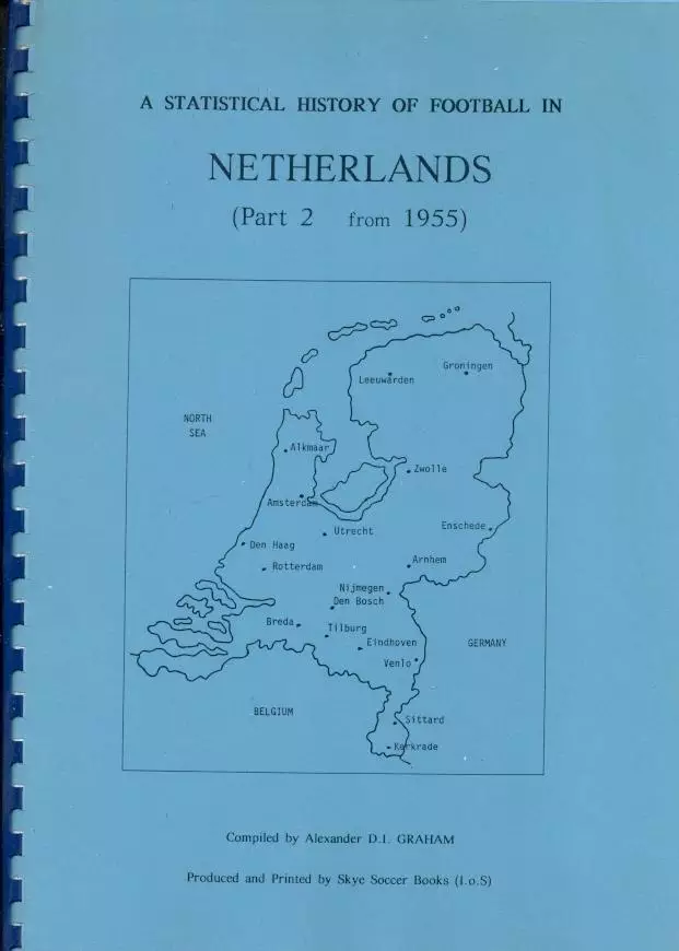 книга Нідерланди-2 підсумки чемп-тів,історія /Netherl. football ch.ships history