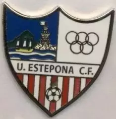 футбольний клуб Естепона (Іспанія) ЕМАЛЬ /U.Estepona CF,Spain football pin badge