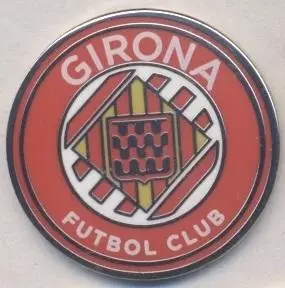 футбол.клуб Жирона (Іспанія)3 ЕМАЛЬ / Girona FC, Spain football enamel pin badge