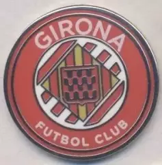 футбол.клуб Жирона (Іспанія)3 ЕМАЛЬ / Girona FC, Spain football enamel pin badge