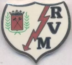 футбол.клуб Райо Вальєкано Іспанія ЕМАЛЬ/Rayo Vallecano,Spain football pin badge
