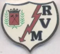 футбол.клуб Райо Вальєкано Іспанія ЕМАЛЬ/Rayo Vallecano,Spain football pin badge