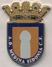 футбол.клуб Медіна-Сідонія (Іспанія) ЕМАЛЬ /Medina Sidonia CF,Spain football pin