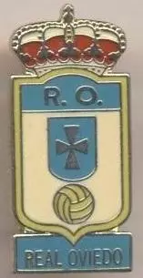 футбольний клуб Реал Ов'єдо (Іспанія)2 ЕМАЛЬ / Real Oviedo, Spain football badge