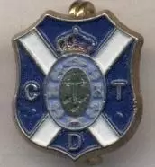 футбол.клуб Тенеріфе (Іспанія) офіц. важмет/CD Tenerife,Spain football pin badge