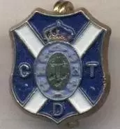 футбол.клуб Тенеріфе (Іспанія) офіц. важмет/CD Tenerife,Spain football pin badge