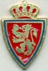 футбол.клуб Сарагоса (Іспанія)1 важмет / Real Zaragoza, Spain football pin badge