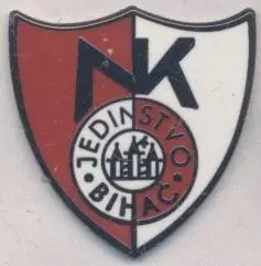 футбол.клуб Єдінство Біхач (Боснія)2 ЕМАЛЬ / Jedinstvo Bihac,Bosnia football pin