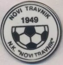 футбол.клуб Нові Травнік (Боснія ЕМАЛЬ/NK Novi Travnik,Bosnia football pin badge