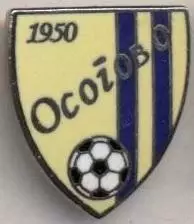 футбол.клуб Осогово (Македонія)1 ЕМАЛЬ / Osogovo Kocani,Macedonia football badge
