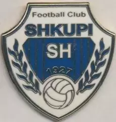 футбол.клуб Шкупі Скоп'є (Македонія) ЕМАЛЬ /Shkupi Skopje,Macedonia football pin
