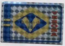 наклейка люминесц.футбол Верона Італія/Hellas Verona,Italy football logo sticker