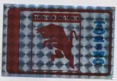 наклейка люминесц.футбол Торіно Італія/Torino Calcio,Italy football logo sticker