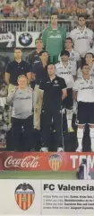 постер А4 футбол Валенсія (Іспанія) 2012 / FC Valencia, Spain football poster