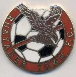 футбольний клуб Райадер (Уельс) ЕМАЛЬ /Rhayader Town FC,Wales football pin badge