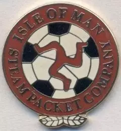 О-в Мен,федерація футболу (не-ФІФА)1 ЕМАЛЬ / Isle of Man football federation pin
