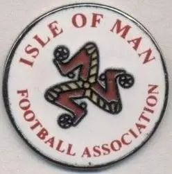 О-в Мен, федерація футболу (не-ФІФА)2 ЕМАЛЬ /Isle of Man football federation pin