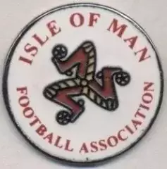 О-в Мен, федерація футболу (не-ФІФА)2 ЕМАЛЬ /Isle of Man football federation pin