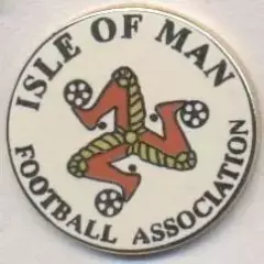 О-в Мен, федерація футболу (не-ФІФА)3 ЕМАЛЬ /Isle of Man football federation pin