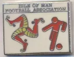 О-в Мен, федерація футболу (не-ФІФА)4 ЕМАЛЬ /Isle of Man football federation pin