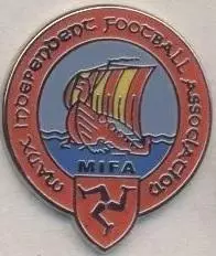 О-в Мен, федерація футболу (не-ФІФА)5 ЕМАЛЬ /Isle of Man football federation pin