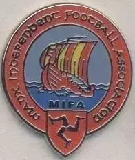 О-в Мен, федерація футболу (не-ФІФА)5 ЕМАЛЬ /Isle of Man football federation pin