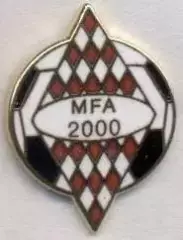 Монако, федерація футболу (не-ФІФА)1 ЕМАЛЬ /Monaco football federation pin badge