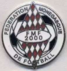 Монако, федерація футболу (не-ФІФА)2 ЕМАЛЬ /Monaco football federation pin badge