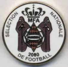 Монако, федерація футболу (не-ФІФА)3 ЕМАЛЬ /Monaco football federation pin badge