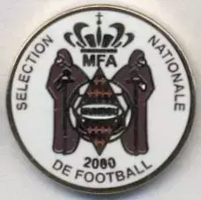 Монако, федерація футболу (не-ФІФА)3 ЕМАЛЬ /Monaco football federation pin badge