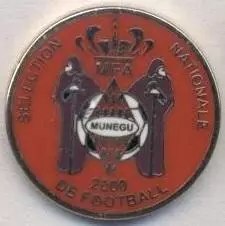 Монако, федерація футболу (не-ФІФА)4 ЕМАЛЬ /Monaco football federation pin badge