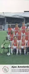 постер А4 футбол Аякс (Нідерланди) 2013 / Ajax, Netherlands football team poster
