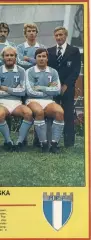 постер А4 футбол Мальме (Швеція) 1978 / Malmo FF, Sweden football team poster