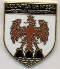 Графство Ніцца,федер.футболу (не-ФІФА) ЕМАЛЬ/Nice County football federation pin