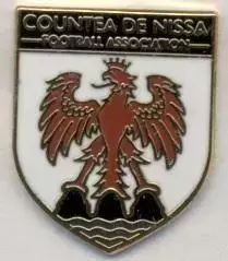 Графство Ніцца,федер.футболу (не-ФІФА) ЕМАЛЬ/Nice County football federation pin