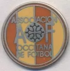 Окситанія, федерація футболу (не-ФІФА)2 ЕМАЛЬ /Occitania football federation pin