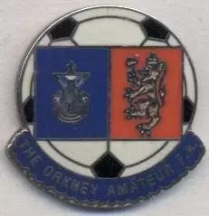 Оркнейські О-ви,федерація футболу (не-ФІФА1 ЕМАЛЬ/Orkney football federation pin