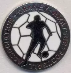 Оркнейські О-ви,федерація футболу (не-ФІФА3 ЕМАЛЬ/Orkney football federation pin