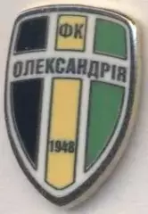 футбол.клуб ФК Олександрія (Україна)4 ЕМАЛЬ /FC Oleksandria,Ukraine football pin