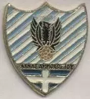 футбол.клуб Етнікос Ахна (Кіпр) офіц. важмет /Ethnikos Achna,Cyprus football pin