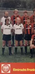постер А4 футбол Айнтрахт Франкфурт (Німеч. 1979/Eintracht Frankf.Germany poster