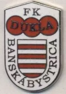 футбол.клуб Дукла Банска-Бистріца (Словач.3 ЕМАЛЬ/Dukla BB,Slovakia football pin