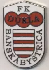 футбол.клуб Дукла Банска-Бистріца (Словач.3 ЕМАЛЬ/Dukla BB,Slovakia football pin
