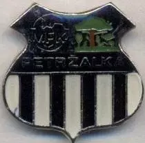 футбол.клуб Петржалка Братислава Словач.1 важмет/Petrzalka,Slovak football badge